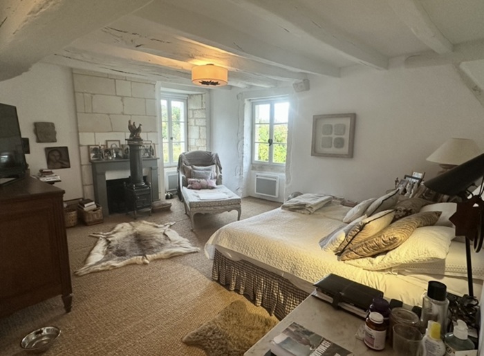 achat vente Maison Médiévale troglodyte a vendre  restaurée , dépendances Loches , à 20 mn, au cœur d’un charmant village INDRE ET LOIRE CENTRE