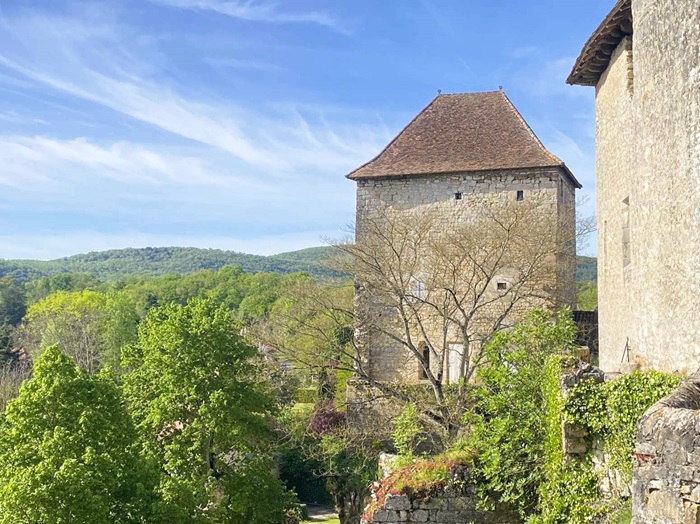 achat vente Tour Médiévale de Guet a vendre  et Logis seigneurial  Creysse , en vallée de Dordogne Lotoise LOT MIDI PYRENEES