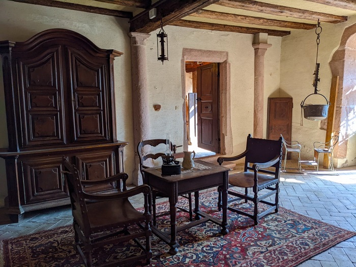 achat vente Château Médiéval a vendre  , dépendances, maison (140 m2) Colmar , à 30 km au sud, en bordure d'un village calme HAUT-RHIN ALSACE